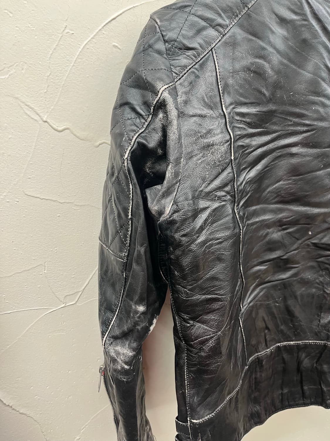 바운티헌터 소가죽 라이더 자켓 상품이미지9