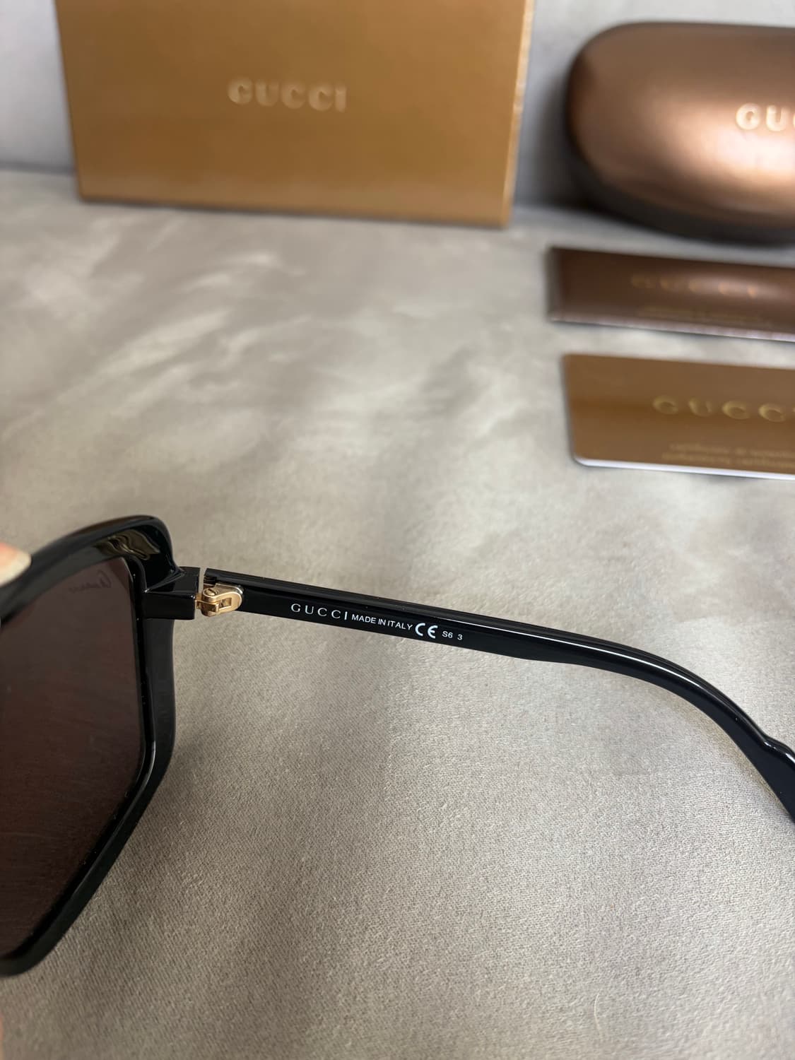 정품) 구찌 선글라스 GG3108/S 블랙 상품이미지6