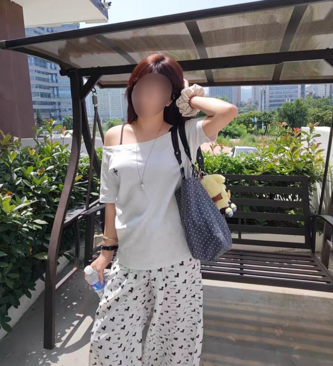 모리걸 빈티지 도트 투웨이 백 상품이미지2