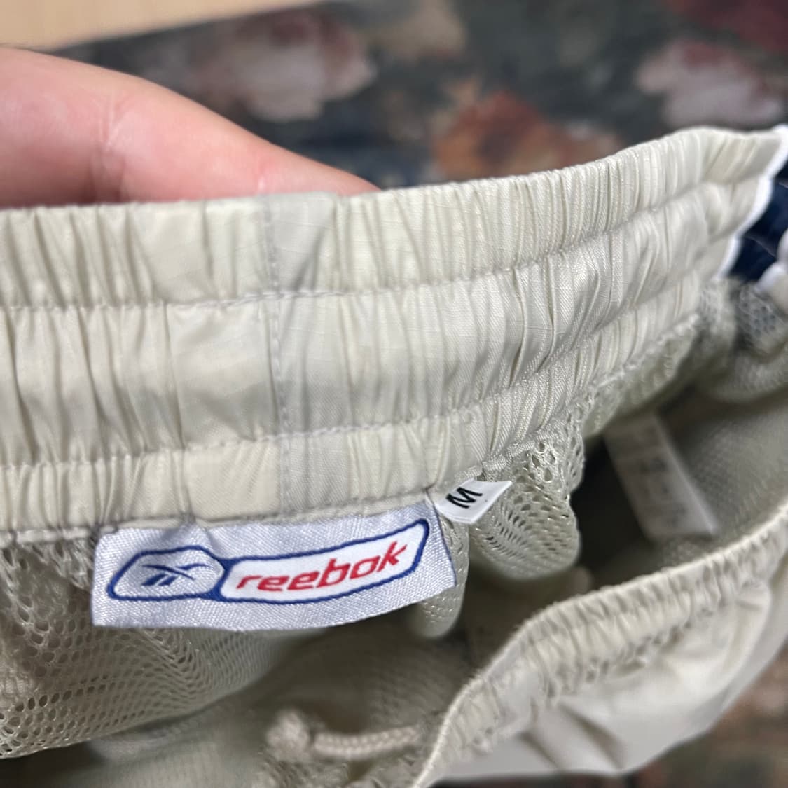 리복 빈티지 블랙사이드라인 와이드핏 트랙팬츠 M 상품이미지3