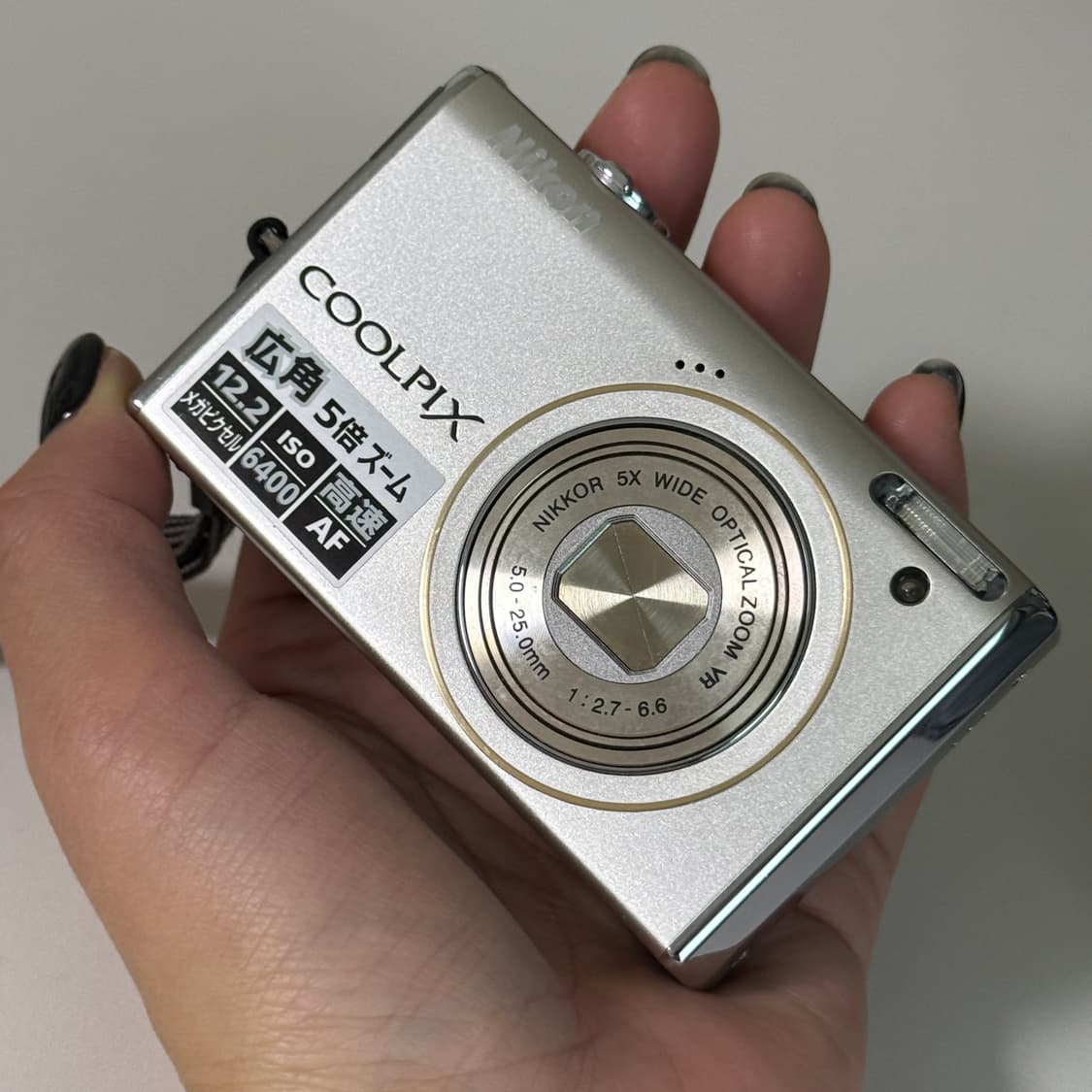 니콘 쿨픽스 S640 빈티지 디카 디지털카메라 골드실버 상품이미지2