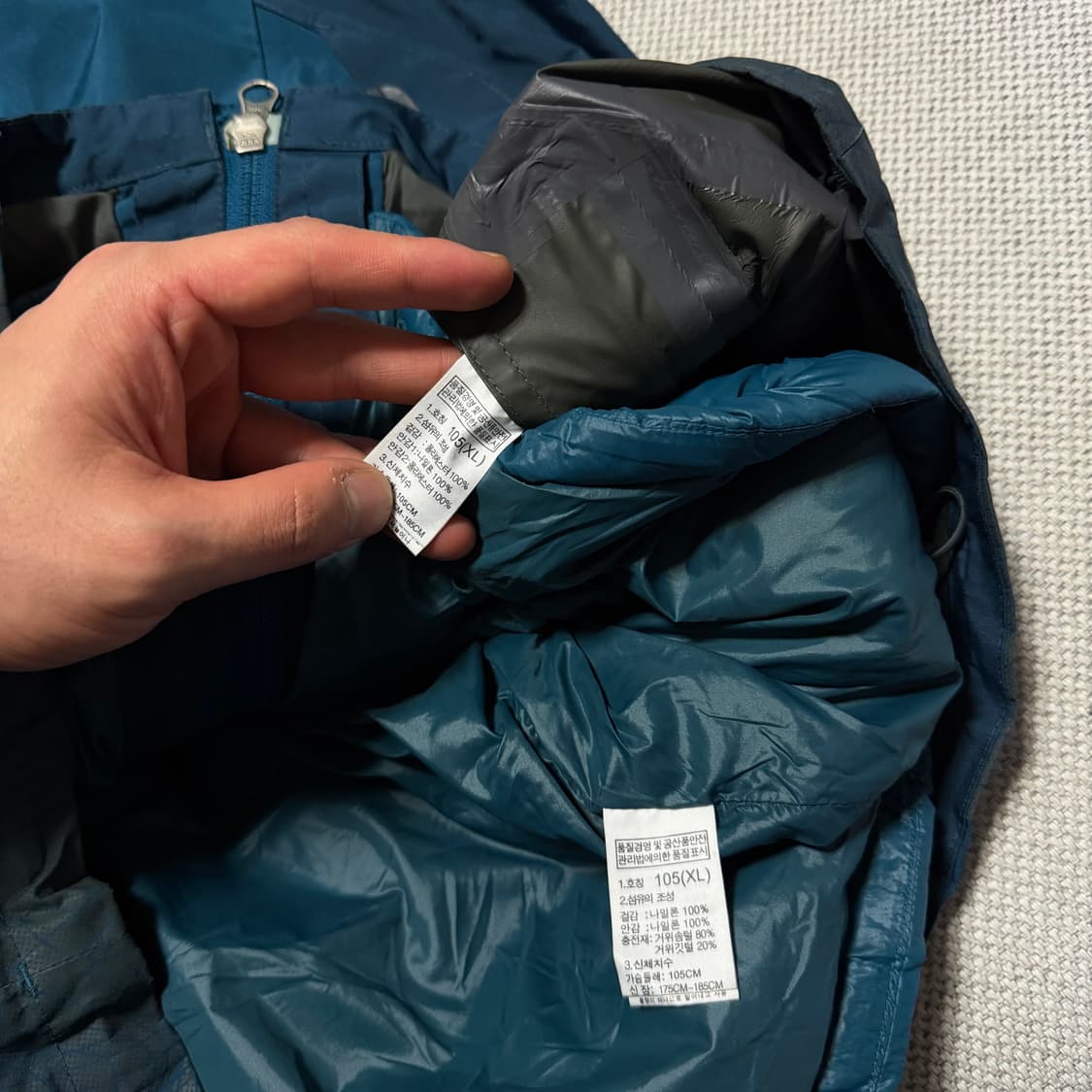 노스페이스 하이벤트 알파 심실링 마운틴 자켓 (경량패딩 내피) 상품이미지5