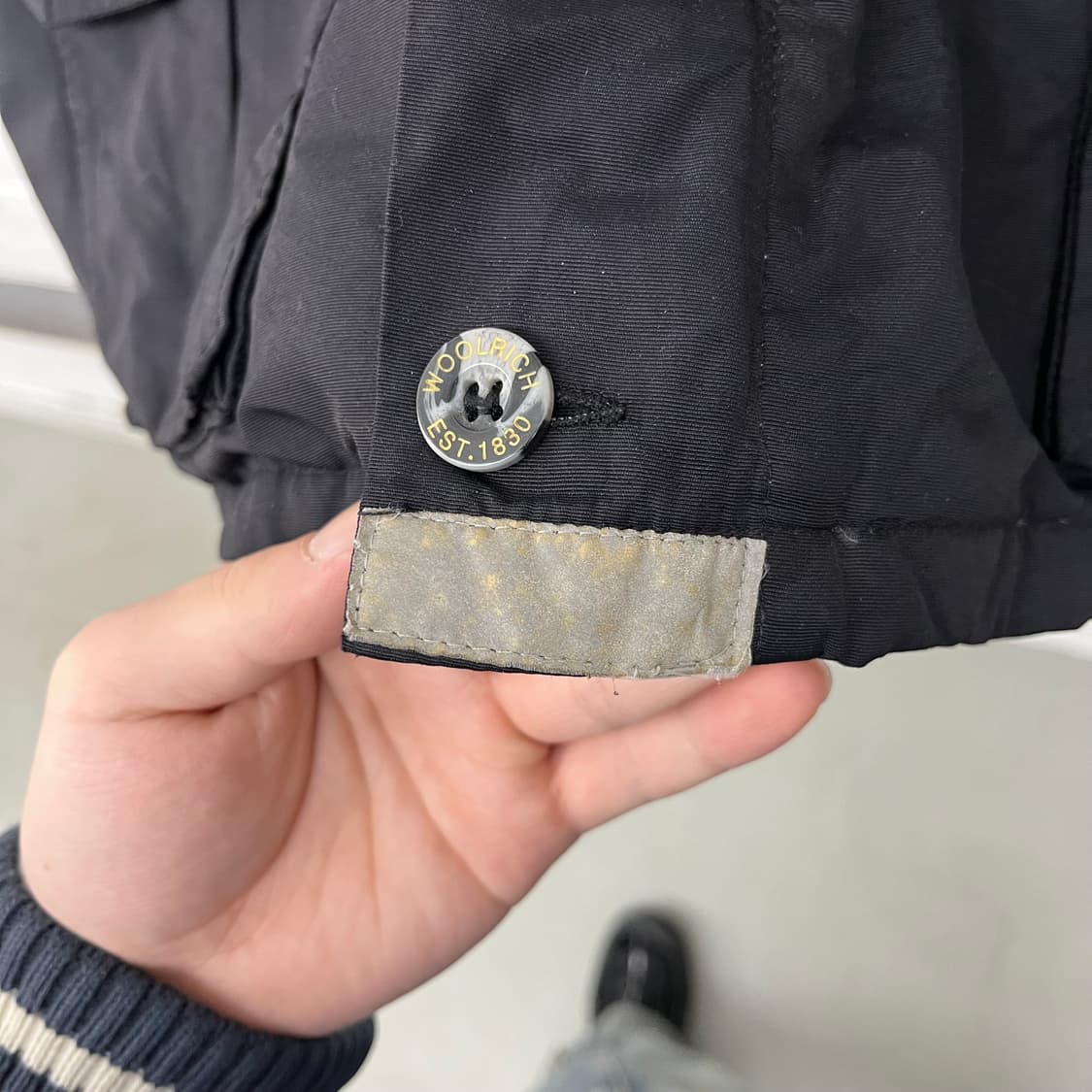 울리치 블랙 후드 패딩 점퍼 여XL 상품이미지3