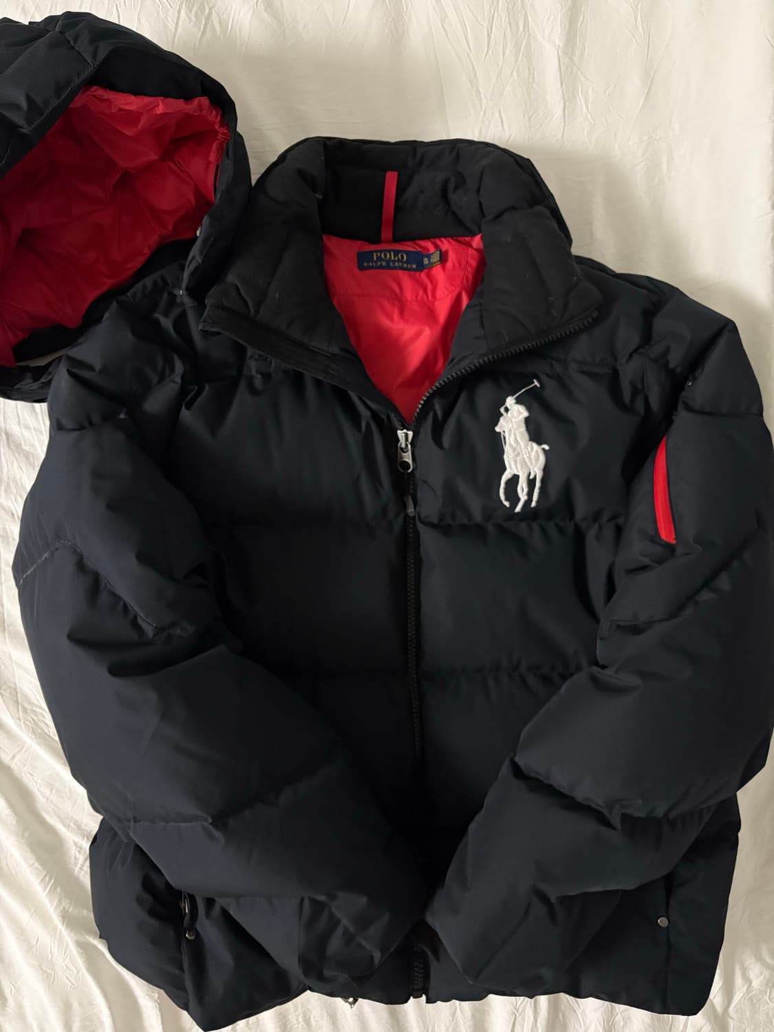 폴로 빅포니 패딩 블랙 상품이미지4