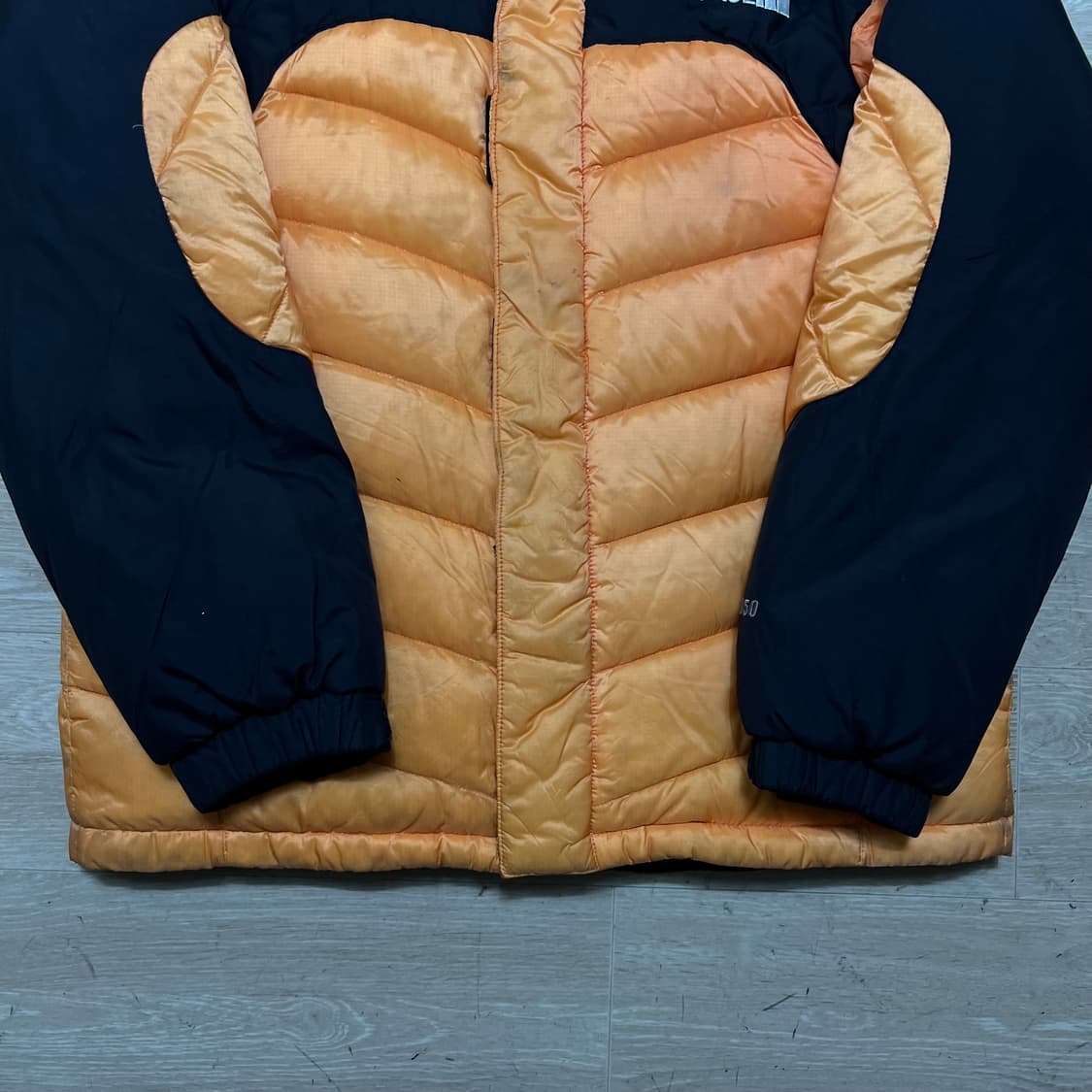 노스페이스 써밋시리즈 덕다운 850 투톤 배색 패딩 [머스타드] M/95 상품이미지3