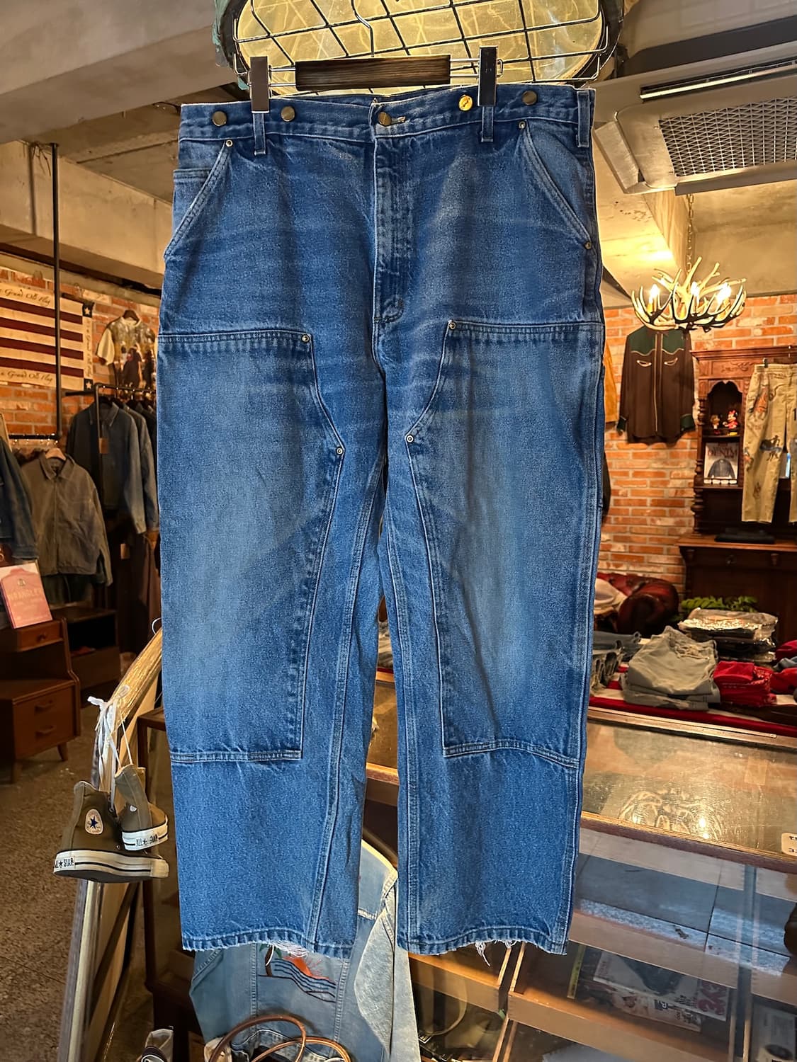 00s 칼하트 B07 더블니 데님 팬츠 상품이미지2