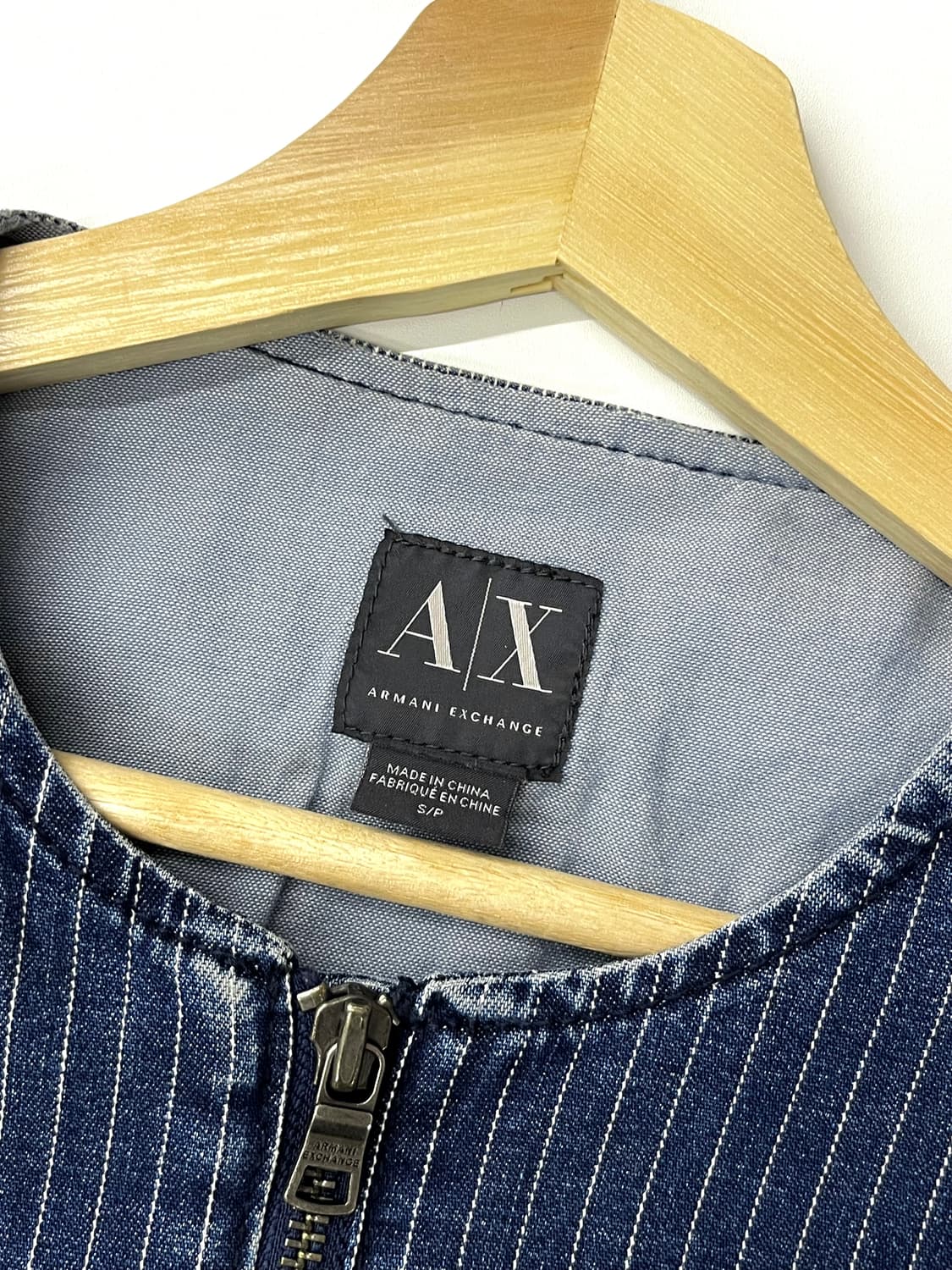 Armani Exchange 아르마니익스체인지 코튼 데님 자켓 상품이미지8