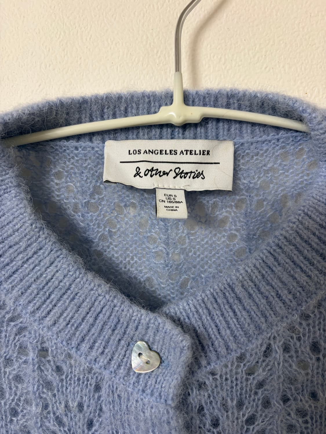 앤아더스토리즈 알파카 가디건 상품이미지2