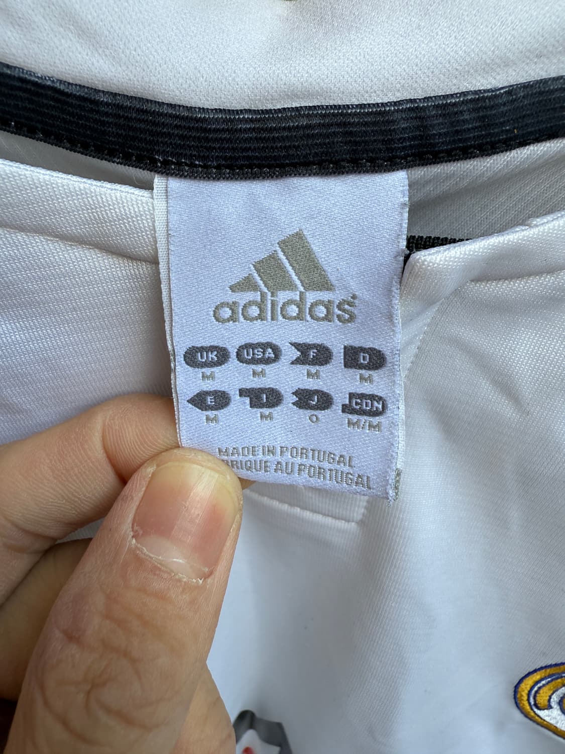 아디다스 레알마드리드 No.5 Zidan 유니폼 화이트 상품이미지3