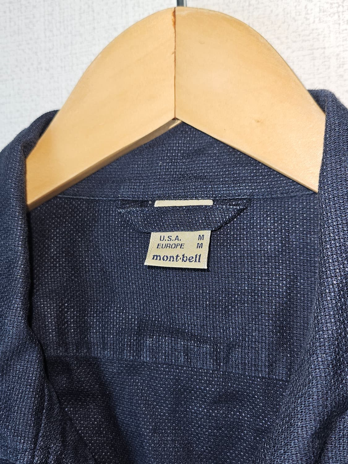 monbell 몽벨 린넨 뱀부 파나마 대나무 반팔셔츠 빈티지 M 100 상품이미지2