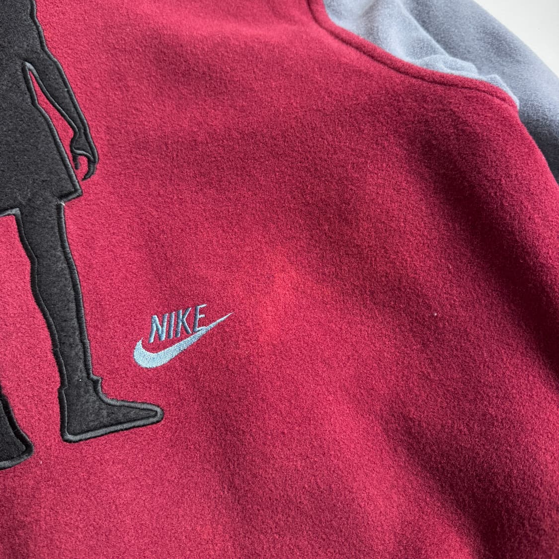 나이키 90s 조던 빅로고 모직 울 바시티 자켓 상품이미지6