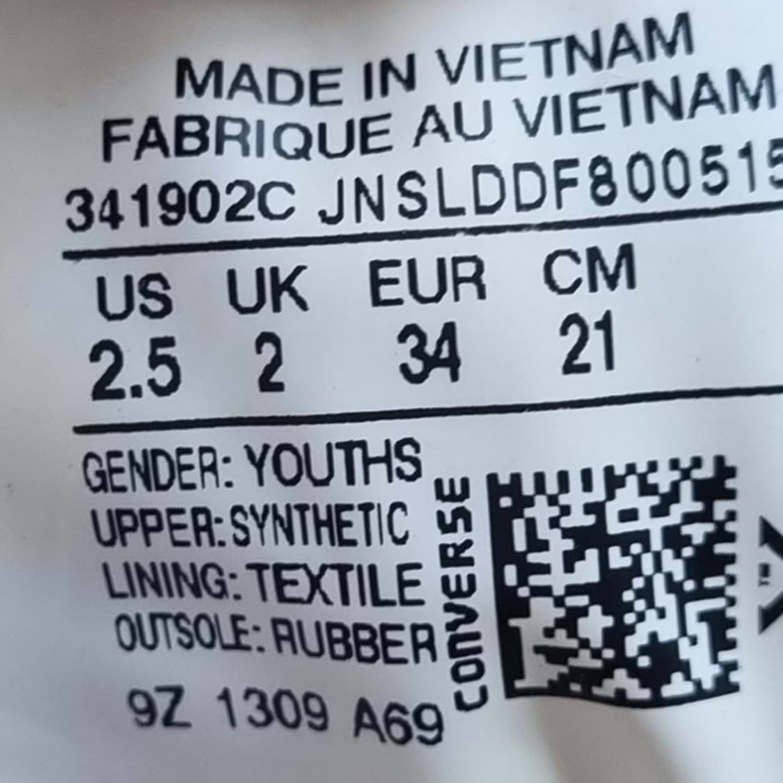 컨버스 척테일러 안감털 하이탑210 상품이미지6