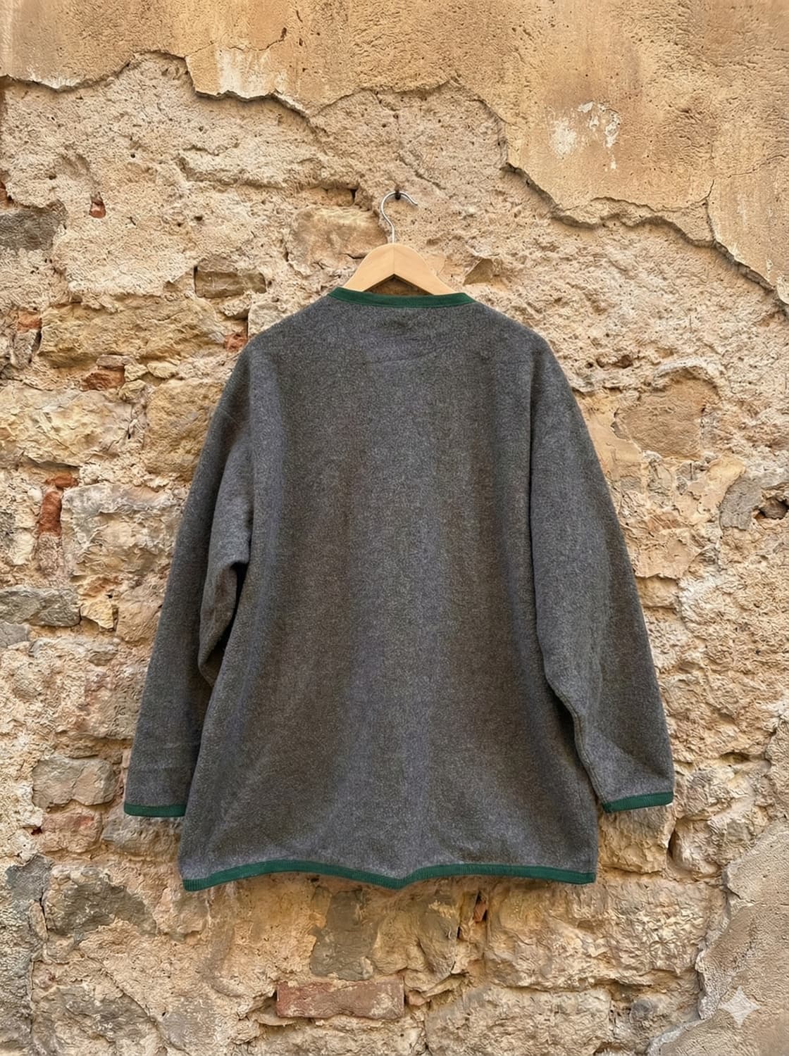 이탈리아산 빈티지 티롤리안 플리스 가디건 상품이미지3