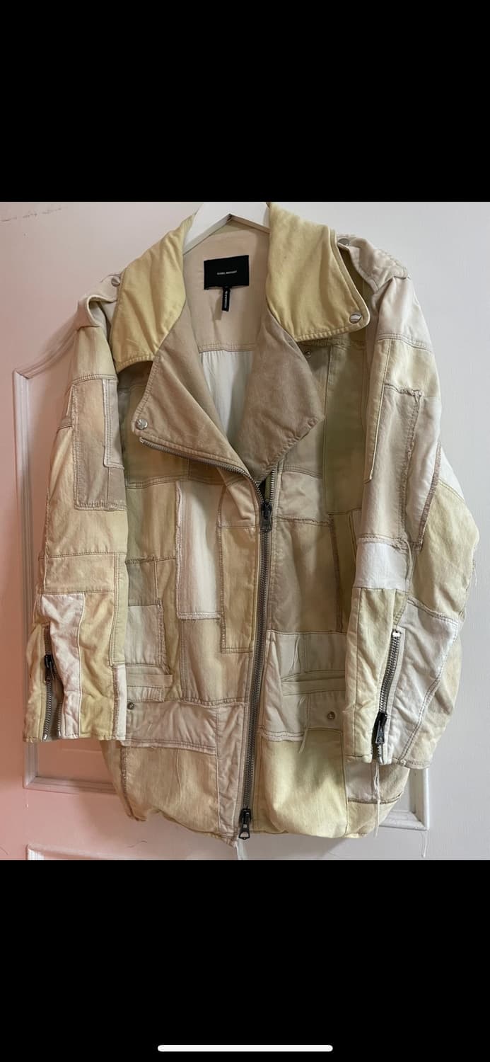 이자벨마랑 패치바이커 쟈켓 상품이미지1