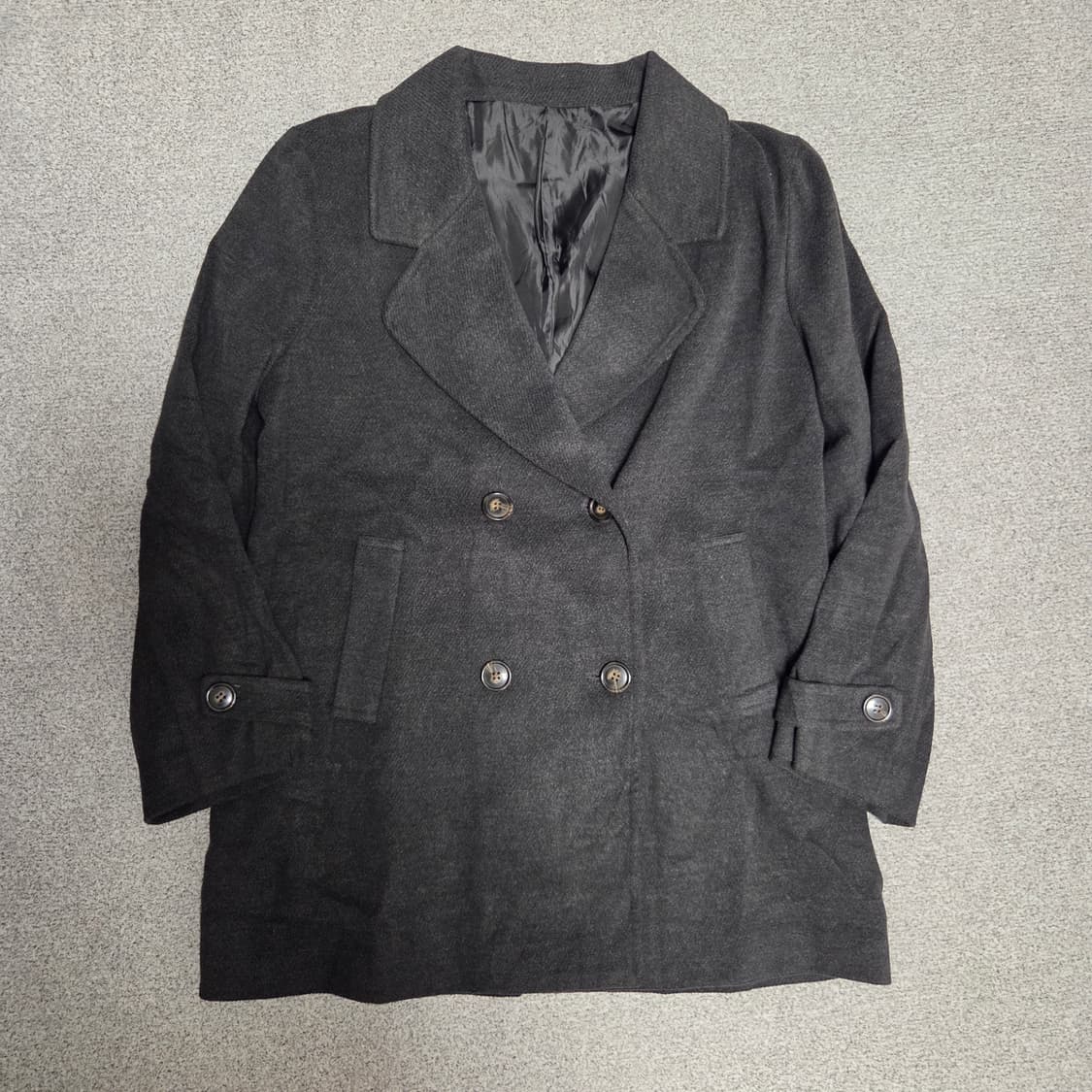 Freude 재팬 빈티지 그레이 피코트 L(100) 상품이미지1