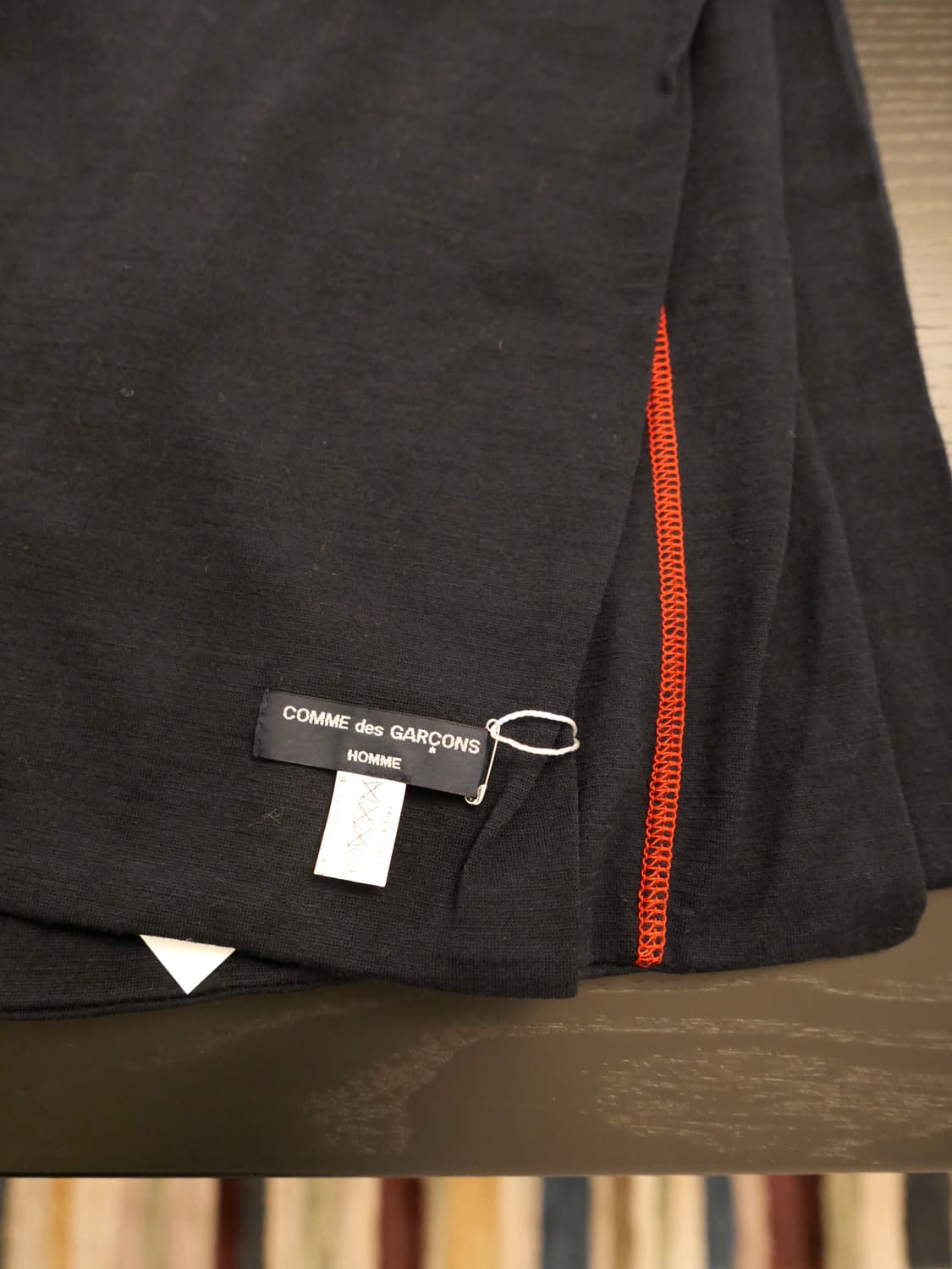 꼼데가르송 옴므 코튼 머플러 상품이미지2