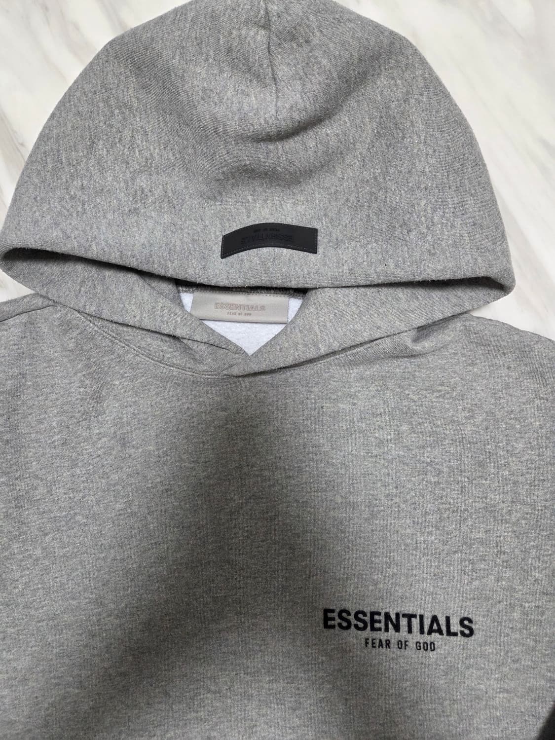 피오갓에센셜 공용 오버핏 후드티 상품이미지5