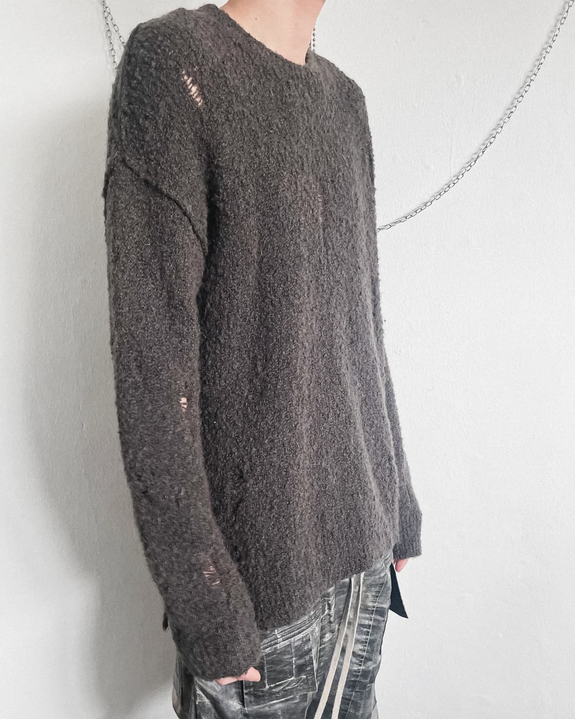 올세인츠 uk 그런지 디스트로이드 니트 상품이미지2