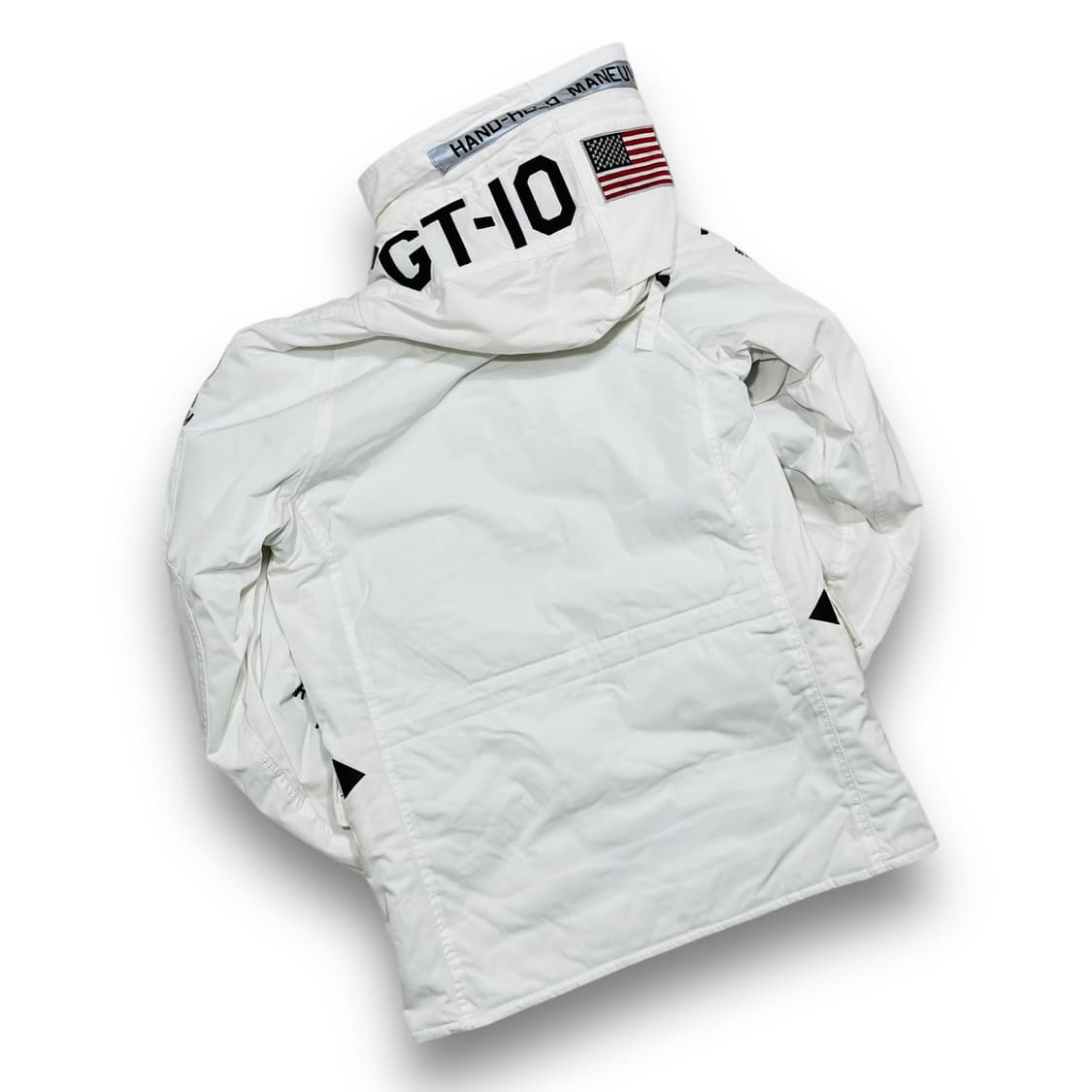 아비렉스 스페이스 프로젝트 화이트 후디 야상 상품이미지5