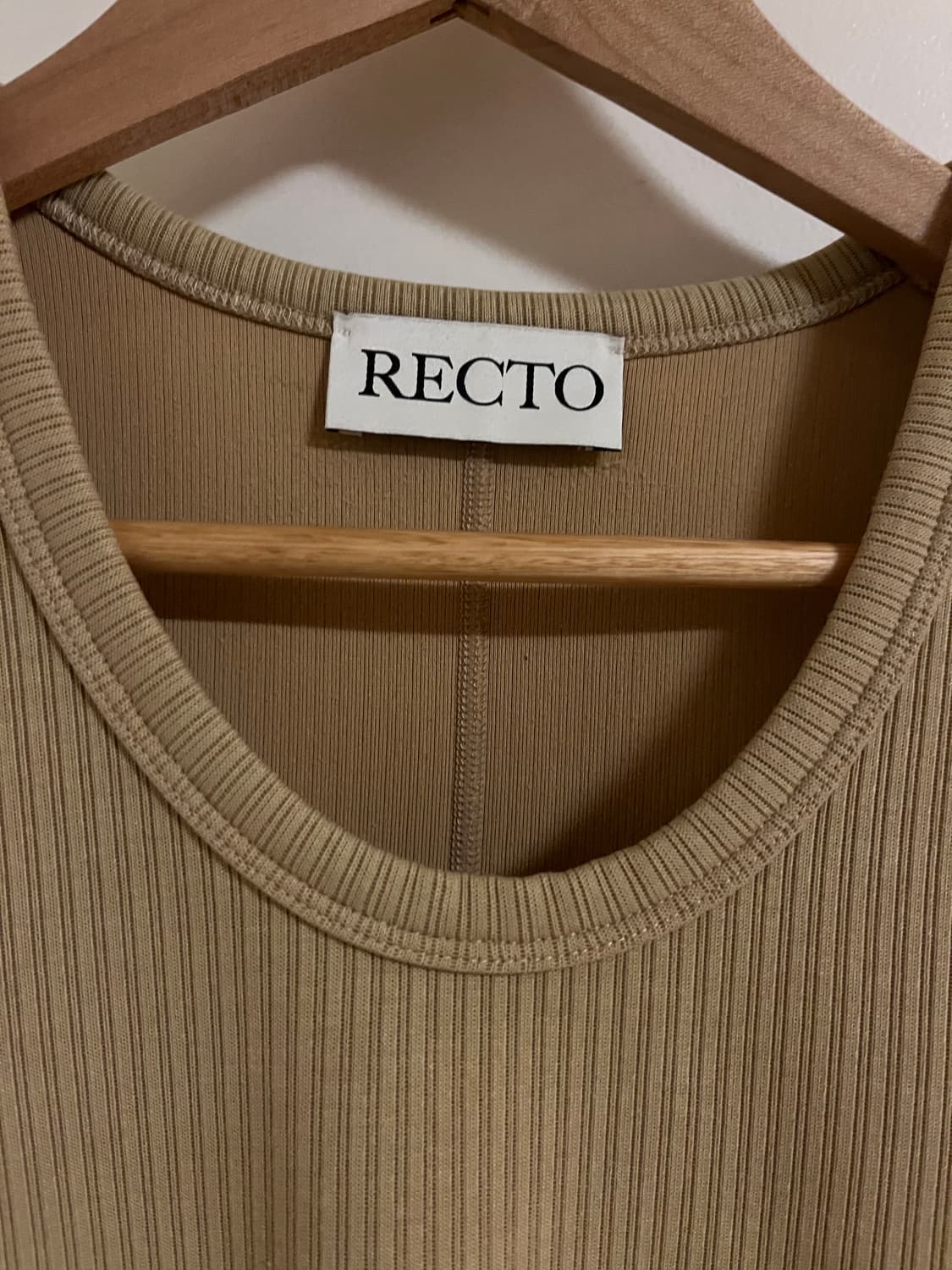 Recto 골지 슬리브리스 상품이미지2