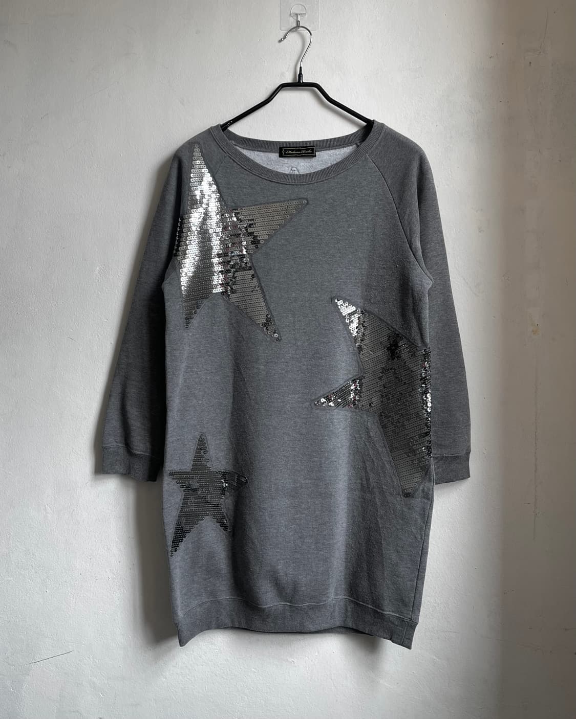 MADAME HINA Spangle Star Long Sweatshirt 상품이미지4