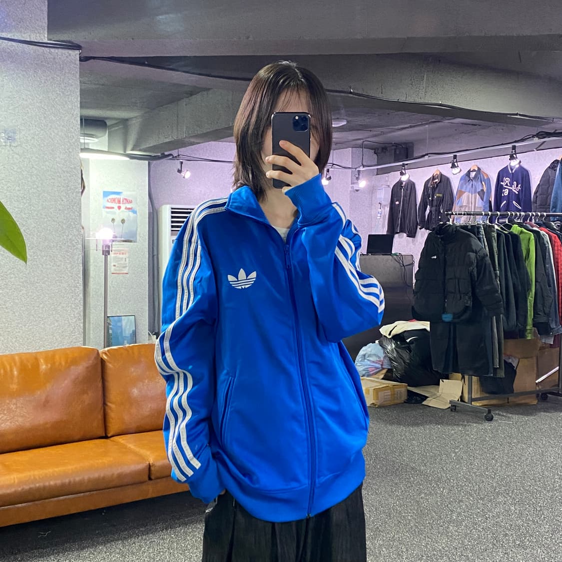 아디다스 파리어버드 블루 트랙탑 져지 B3129 상품이미지1