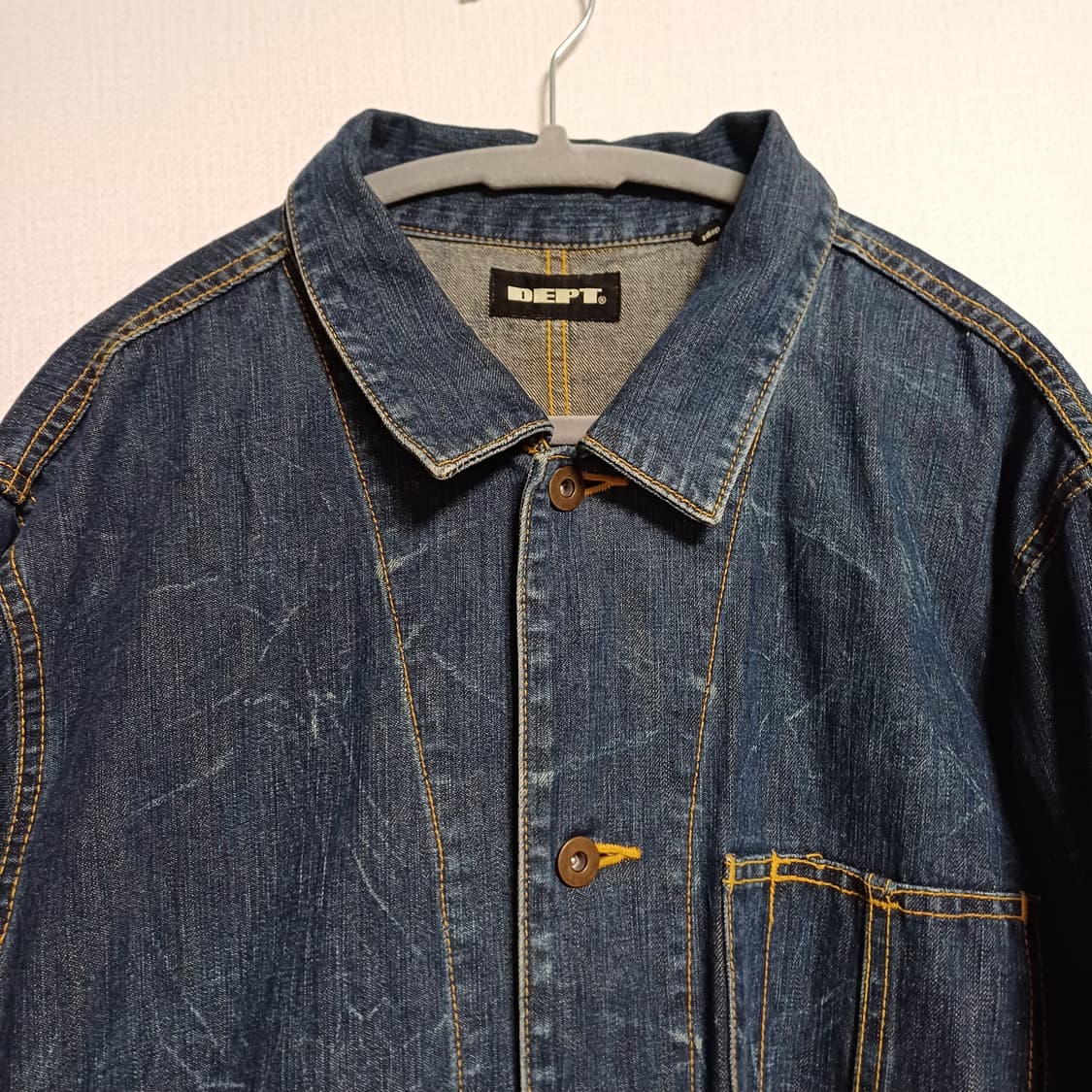 DEPT 데님 초어자켓 L사이즈 상품이미지2