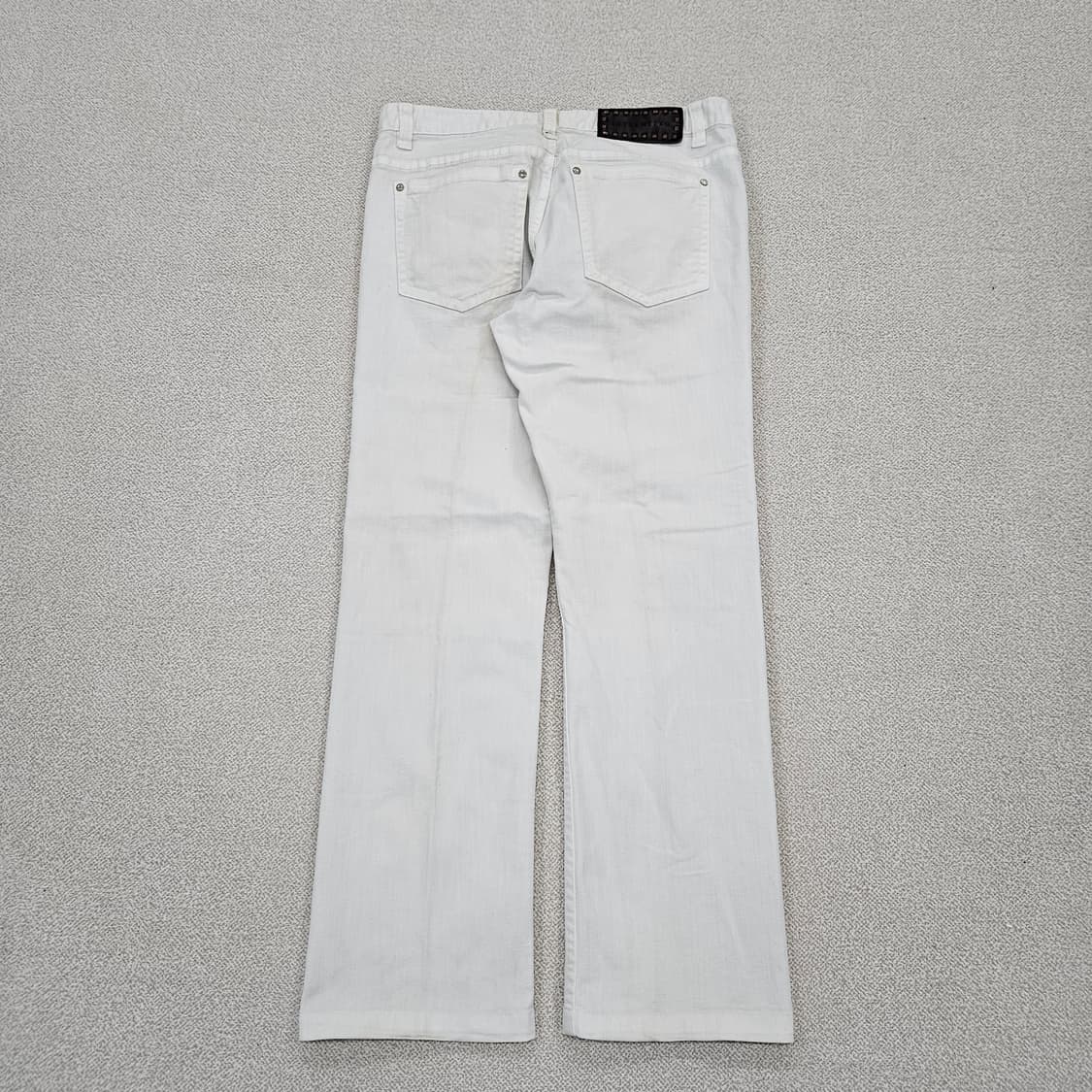 [86-100] 인터메조 부츠컷 화이트 팬츠 바지(얼룩) 1204JM1 상품이미지3