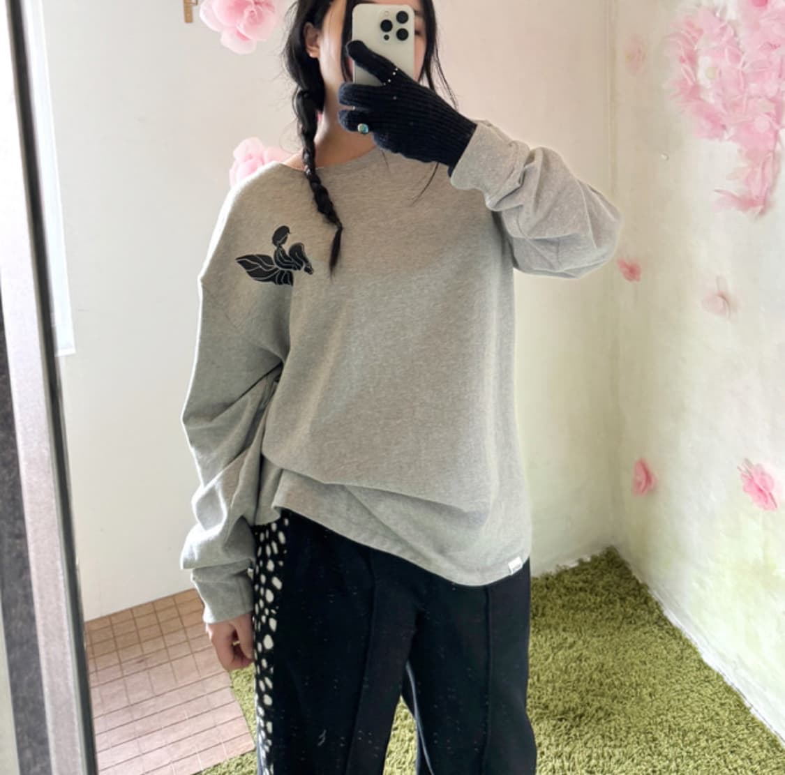 (새상품) 나비버스 엔젤 제이 탑 롱슬리브 Angel Jay Top 상품이미지4