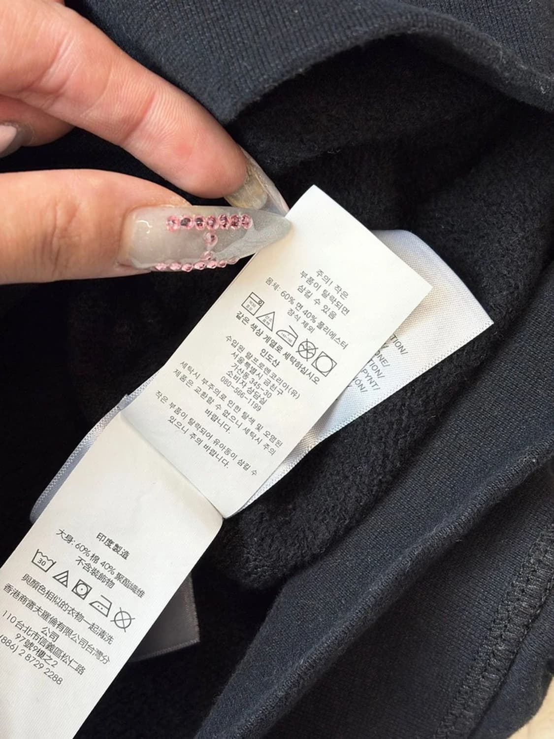 폴로 랄프로렌 로고 큐알 크루넥 맨투맨 PN6422 상품이미지8