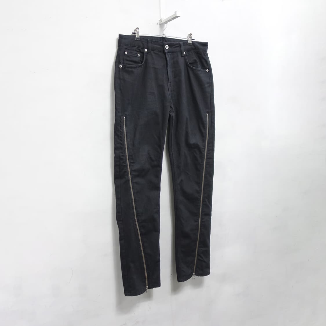 ZARA 자라 릭오웬스볼란 지퍼 디테일 오마주 데님팬츠 31 상품이미지2