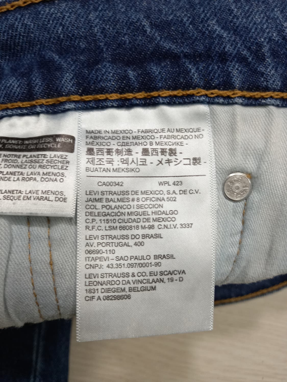 32 리바이스513 멕시코 워싱 스판 슬림일자진 32-231 상품이미지8