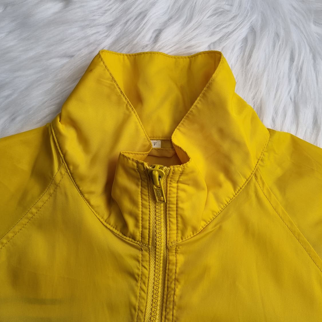 일본 빈티지 DeLonghi 옐로우 바람막이 1932 상품이미지3