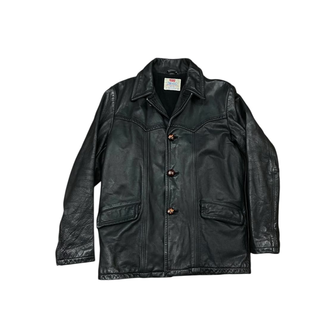 90s 리바이스 소 가죽자켓 상품이미지3