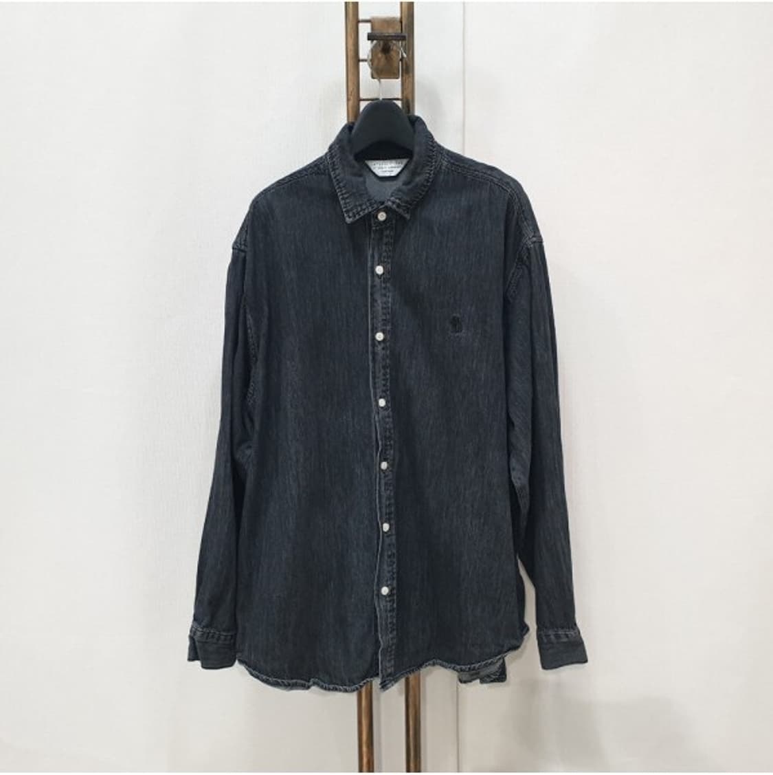라퍼지스토어 흑청 데님 셔츠 상품이미지1