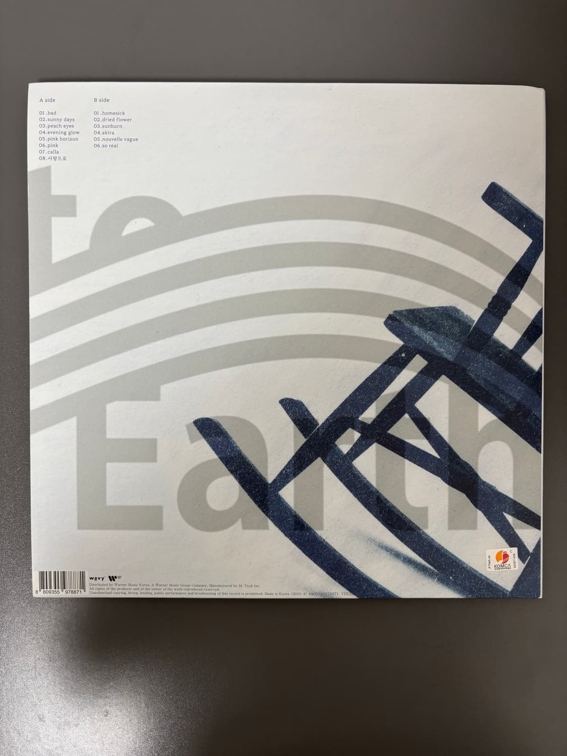 (LP) wave to earth 1집 - flaws and all 상품이미지3