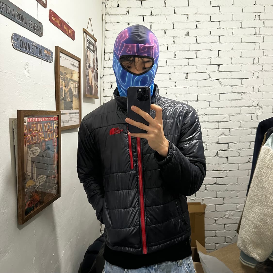 노스페이스 경량 패딩 상품이미지3