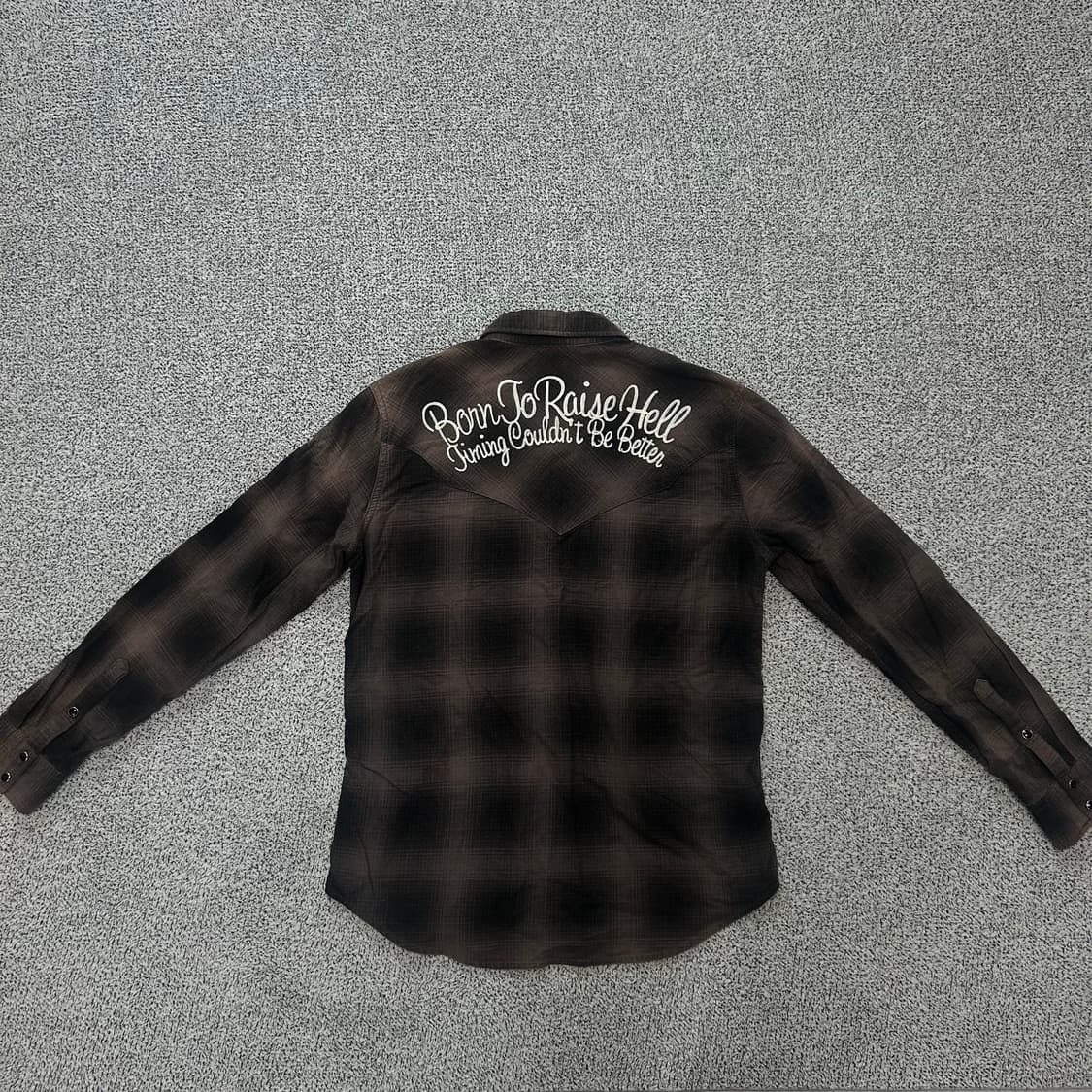 Stooge&Co Western Check Shirt. 상품이미지6