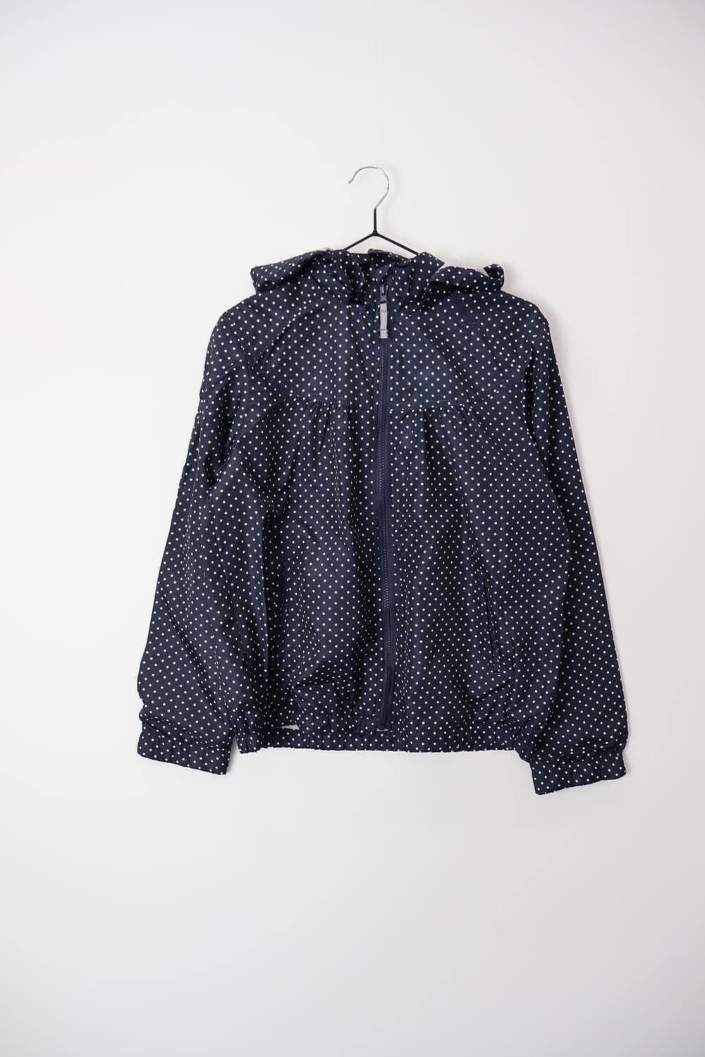 Jpn Poly Navy Dotted Windbreaker Jackets 상품이미지3
