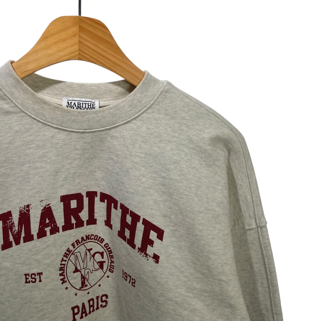 마리떼 멜란지 맨투맨 상품이미지3