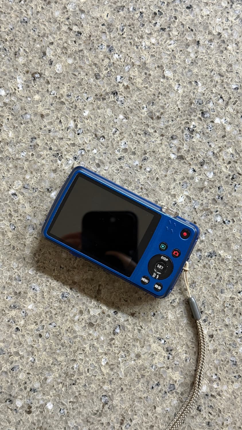 Casio Exilim 카시오 엑슬림 Z550 블루 / 작례 O 상품이미지2