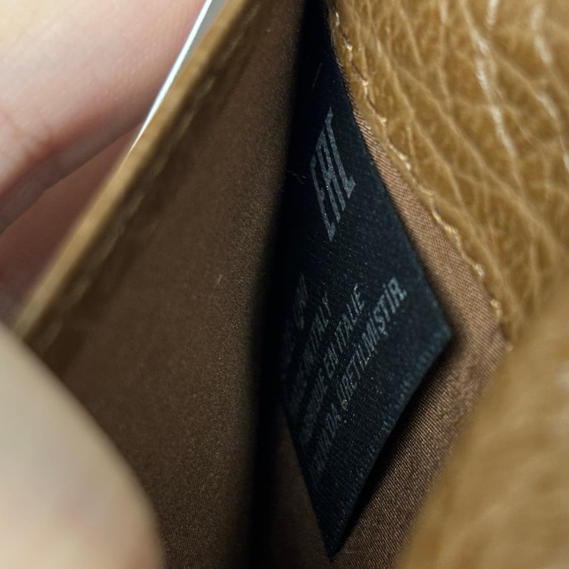 메종마르지엘라 체인 카드 지갑 브라운 풀박 상품이미지8