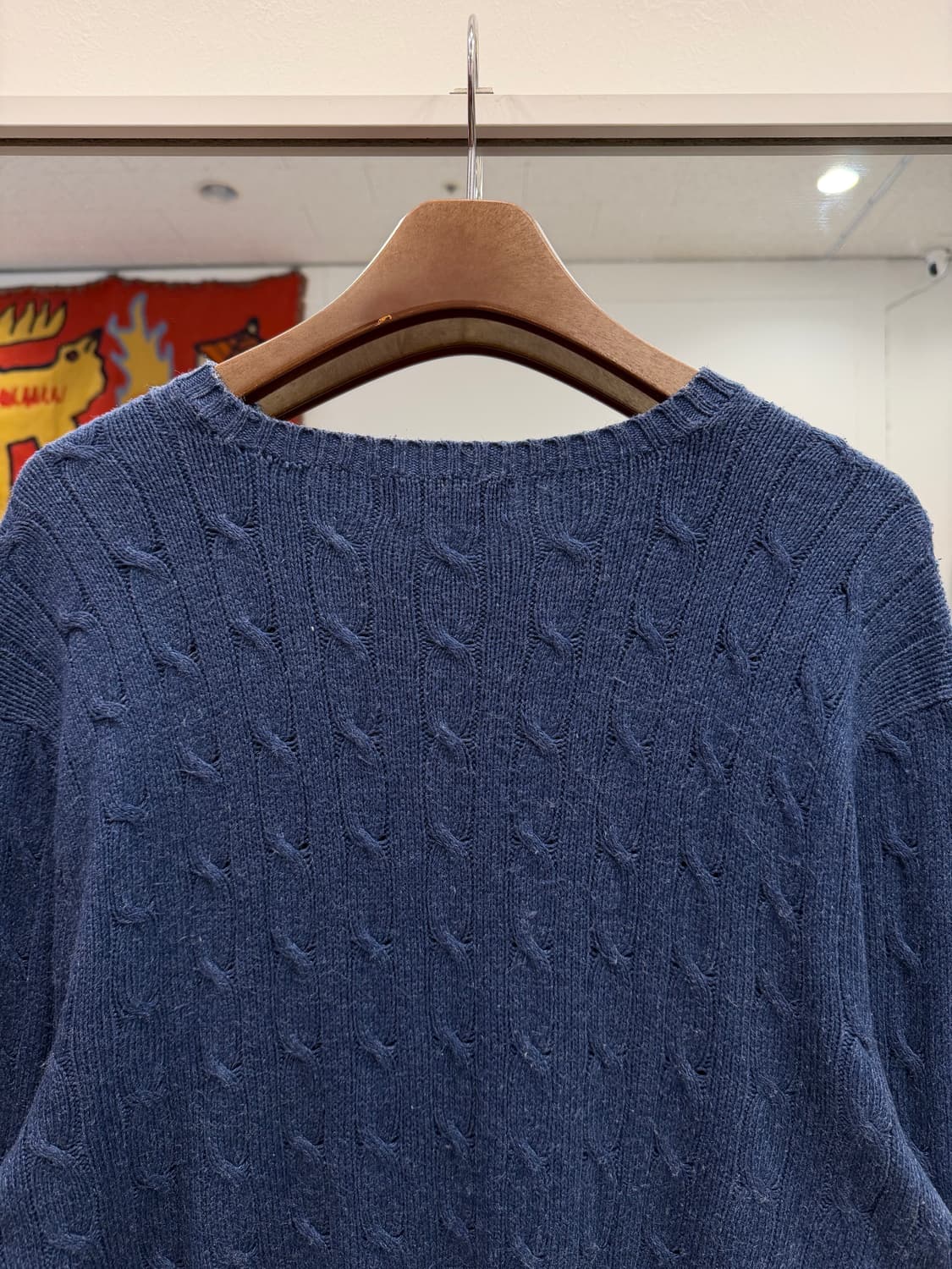 Polo ralph lauren 폴로 랄프로렌 크루넥 케이블 니트 상품이미지5