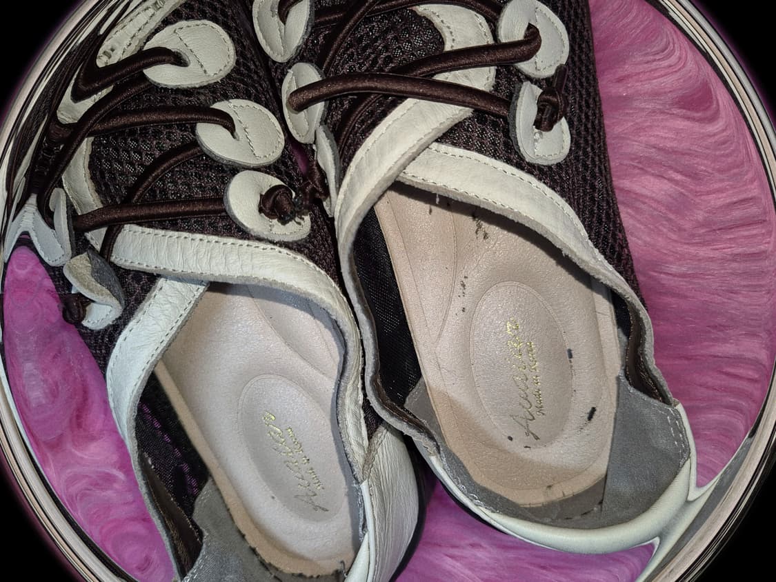 Vintage CoCoball 2000s eyelet flat shoes 상품이미지4