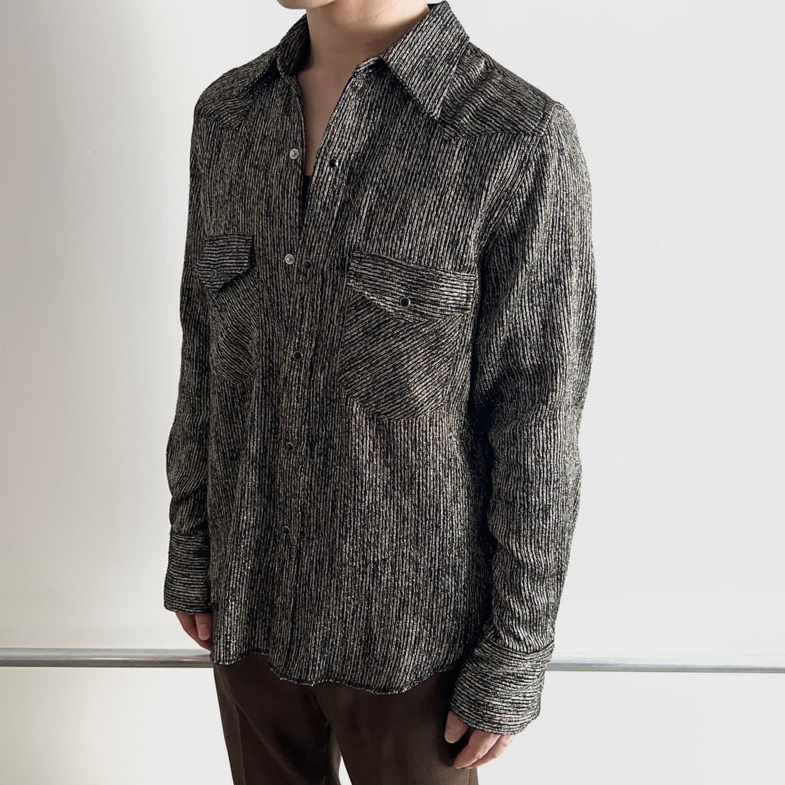 bed j.w. ford 글리터 웨스턴 셔츠 상품이미지1