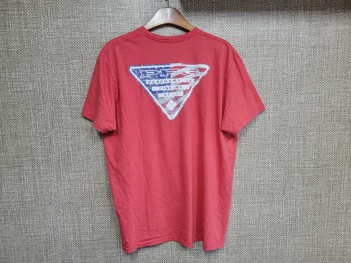 XL 105사이즈 컬럼비아 빈티지 반팔 PFG 낚시 등산 아웃도어  상품이미지4