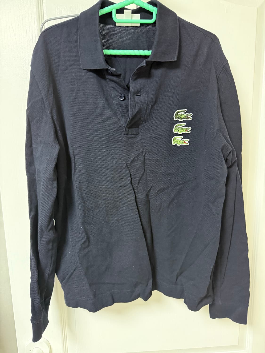 라코스테 긴팔 폴로 티셔츠 상품이미지1