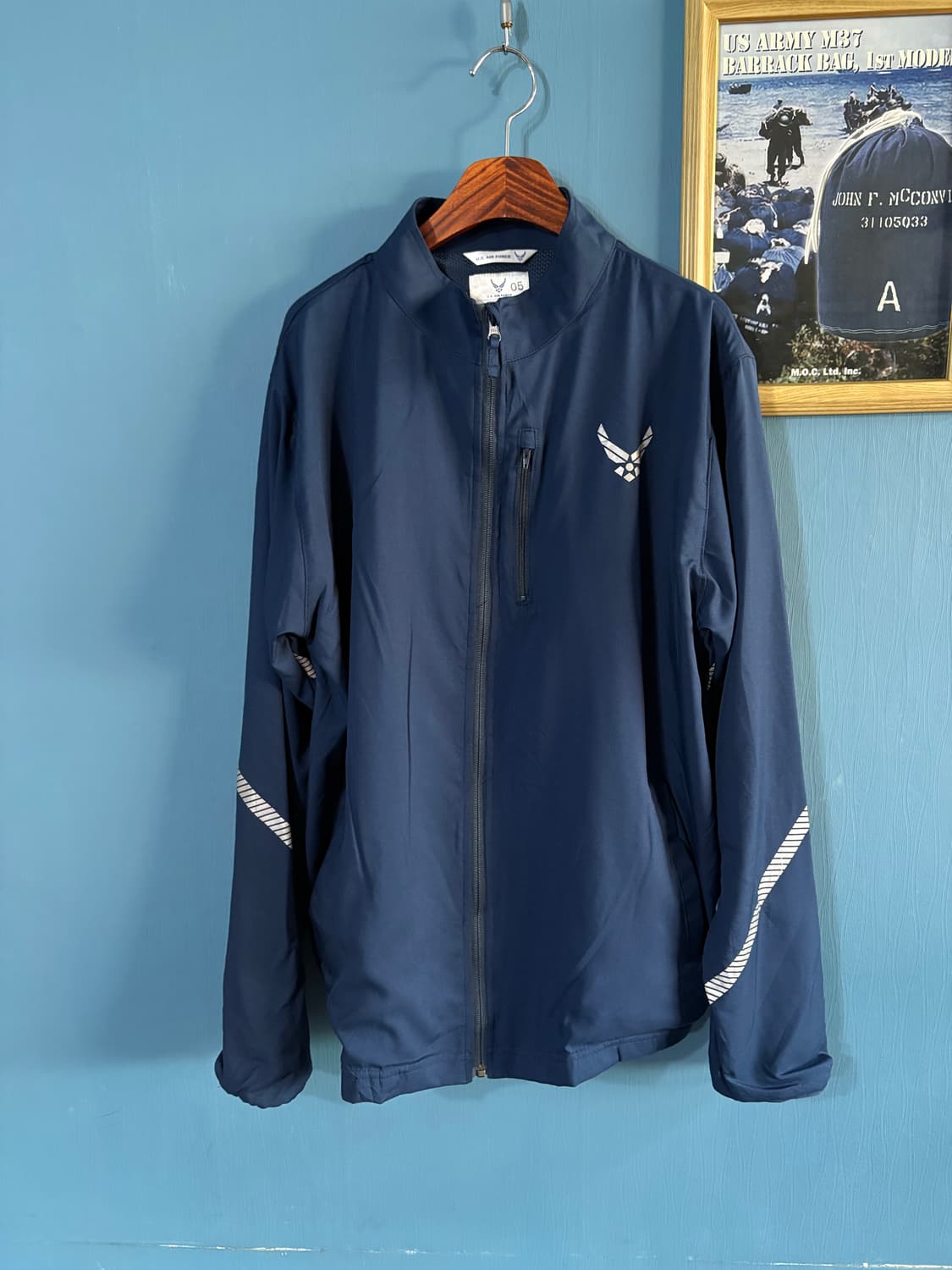 00‘s U.S Air force Track Jacket.  상품이미지8