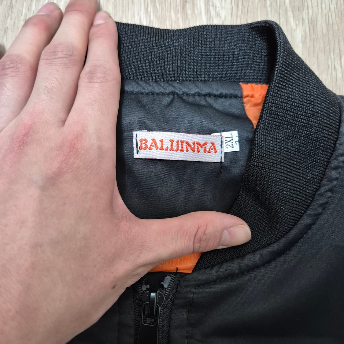 BALIJINMA 와펜 MA-1 항공점퍼  상품이미지5