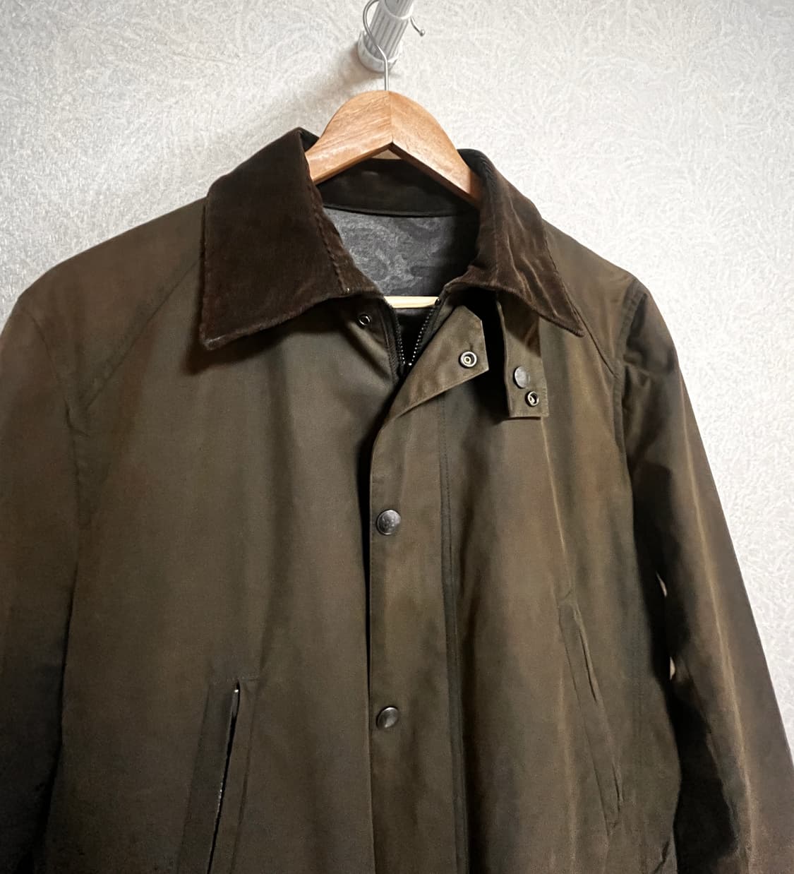 루시앙 펠라피네 Lucien Pellat-Finet 올리브 왁스 자켓 S 상품이미지3